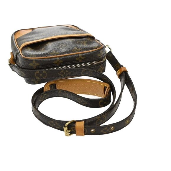 LOUIS VUITTON Danube Shoulder Bag Monogram Leather Brown France M45266 83EE779 - Picture 5 of 16